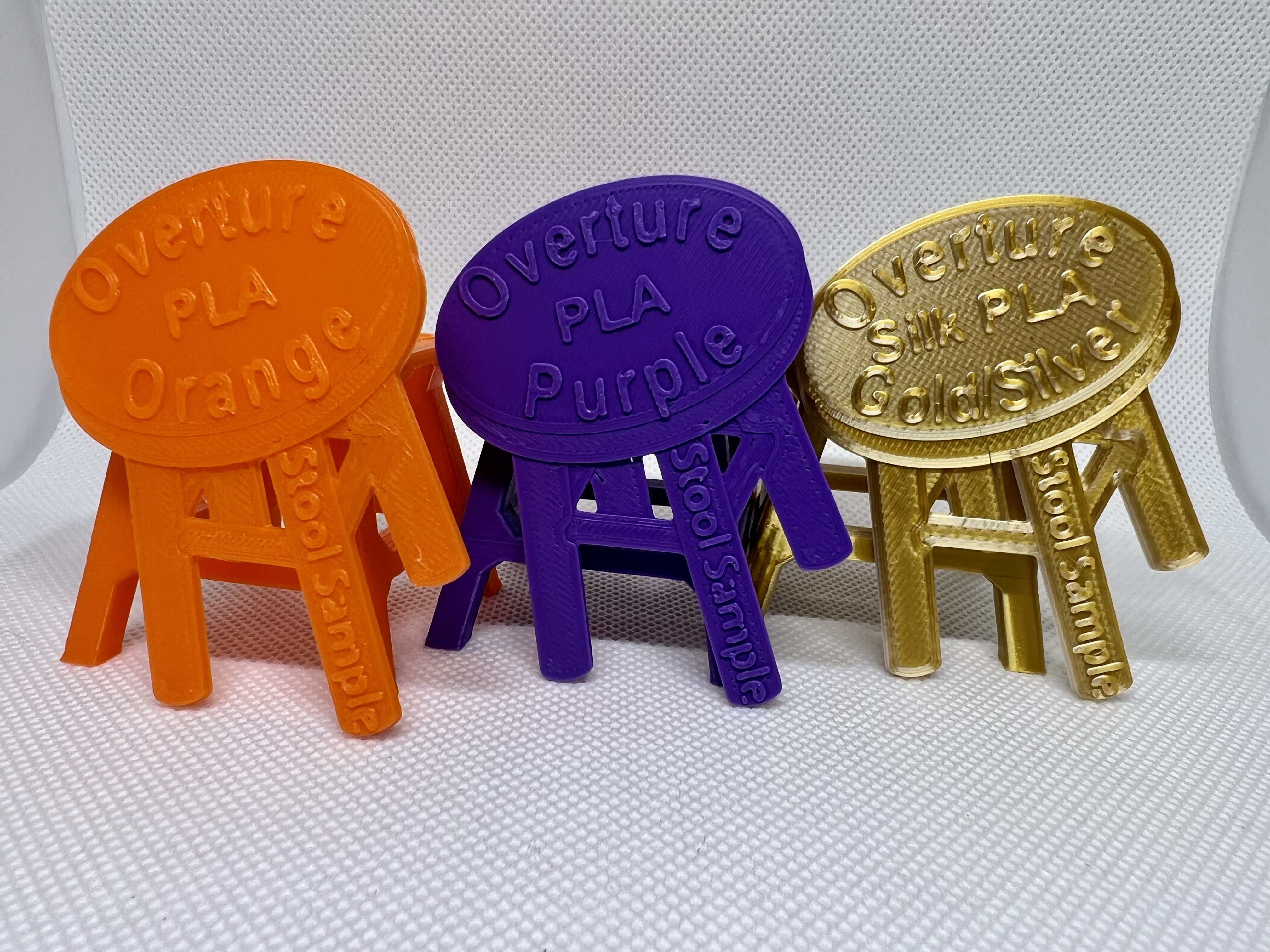 Miniatura 3 do modelo 3D Stool Sample - Filament Sample (flat)