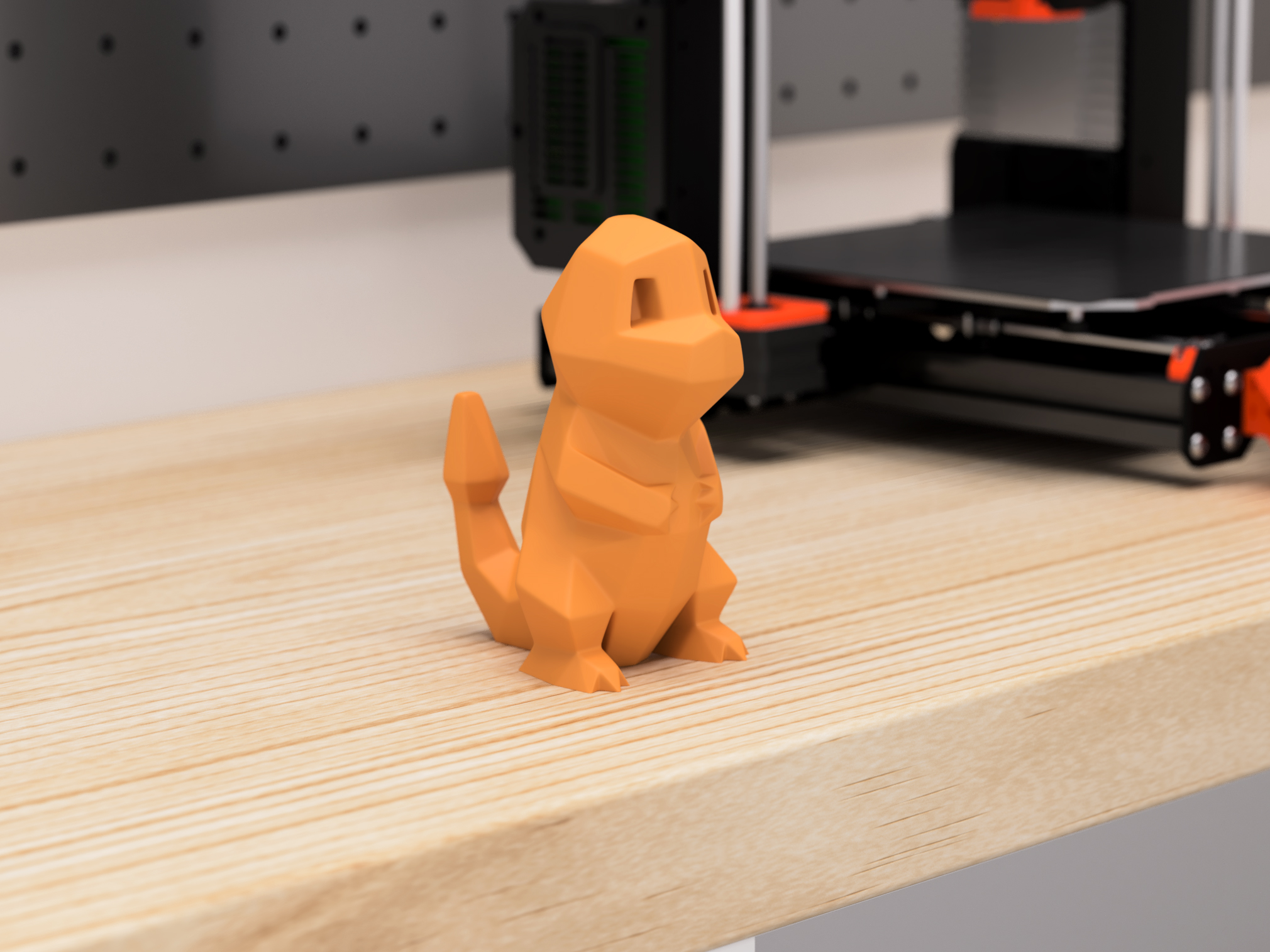 Low-Poly Charmander - Remastered By Agustin "Flowalistik" Arroyo ...