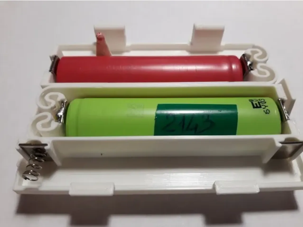 Mursten polet Tante Lego EV3 battery holder 18650 by PioHS | Download free STL model |  Printables.com