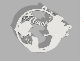 Ariel The little Mermaid Disney earrings