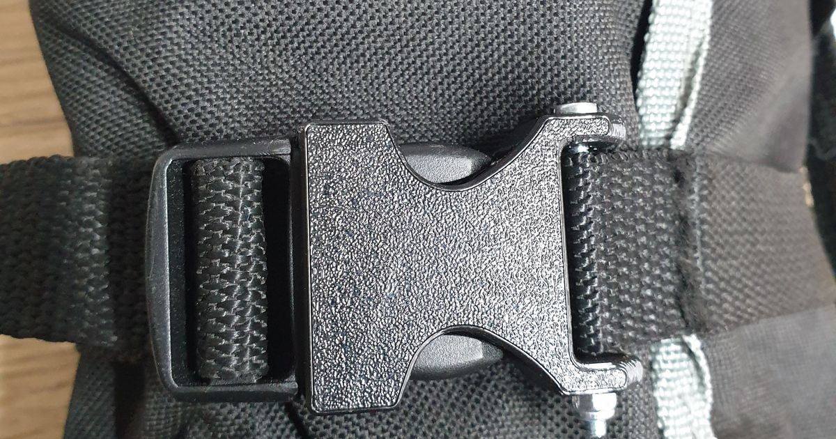 Replacement clip buckle for tool bag by 3DDDS | Download free STL model ...