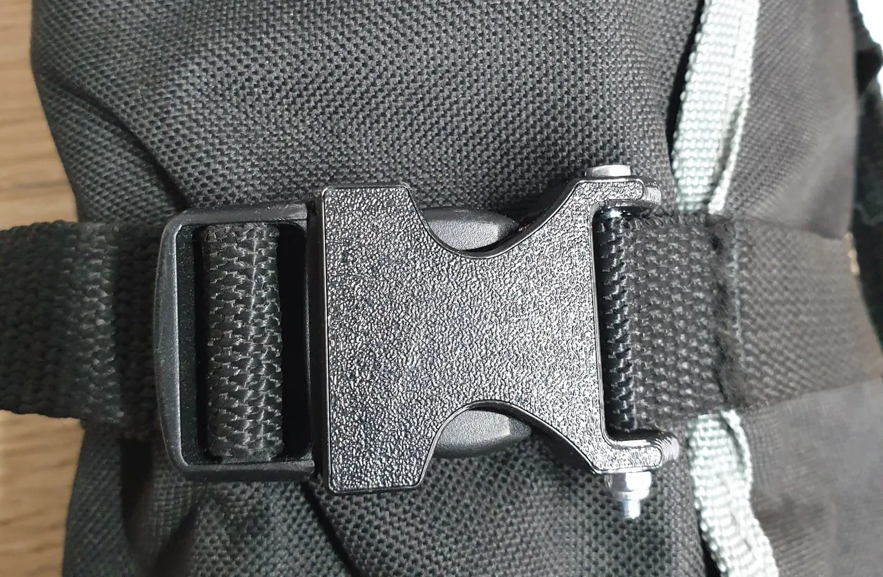 How can I fix this backpack strap? It's not broken yet but it's