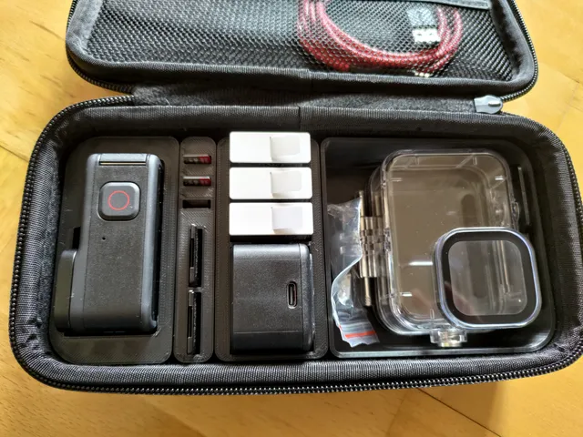 Modular GoPro Hard Shell Case Organizer