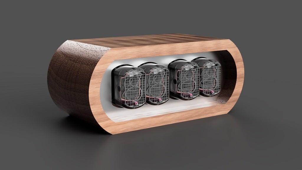 Miniatura 2 do modelo 3D Case for Wemos Nixieclock