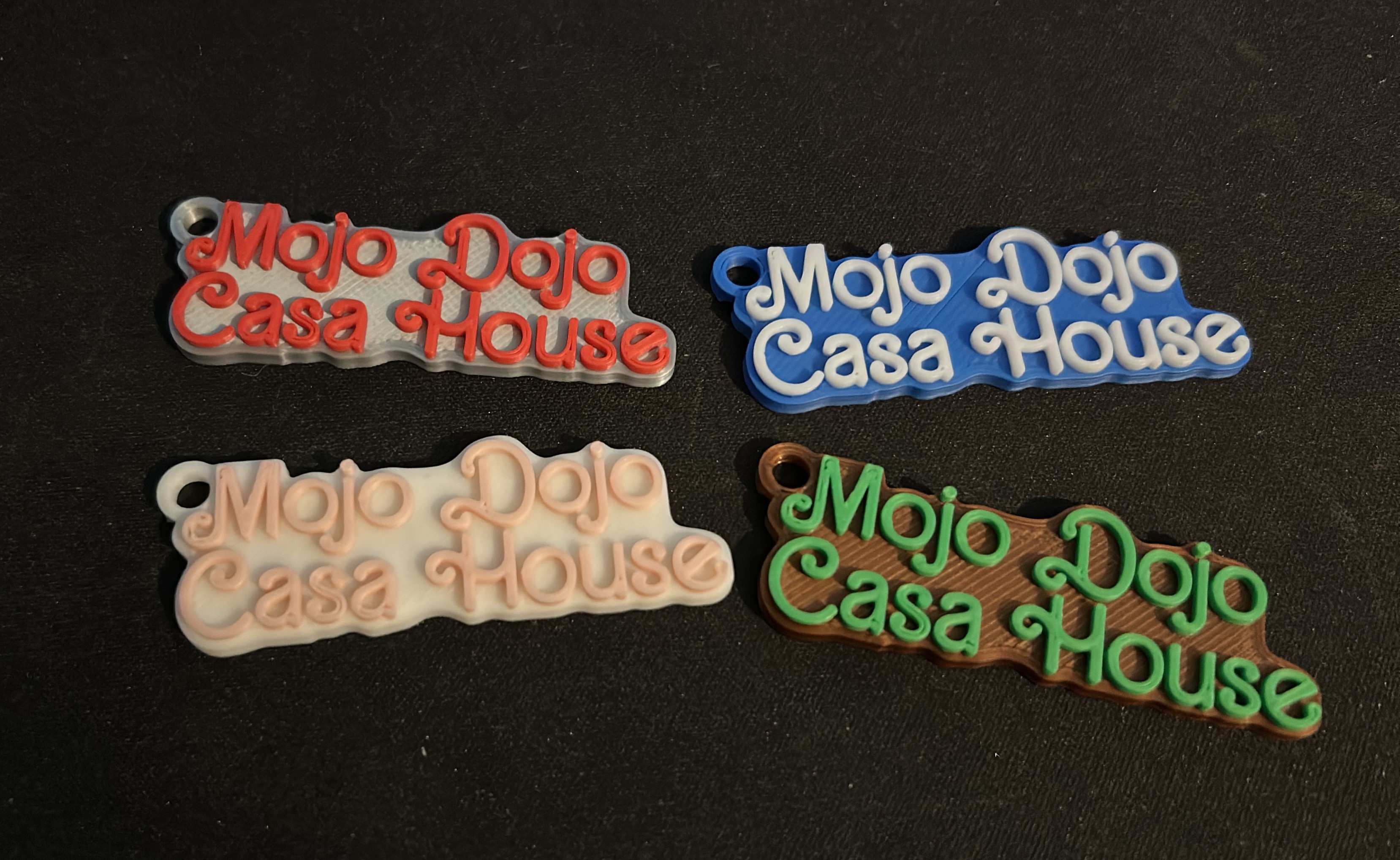 Mojo Dojo Casa House Keychain