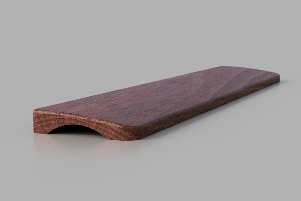 Keyboard Wrist Rest by PjotrStrog | Download free STL model ...