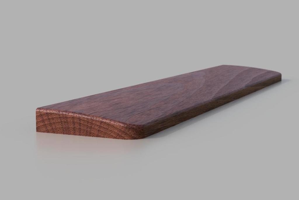 Miniatura 3 do modelo 3D Keyboard Wrist Rest