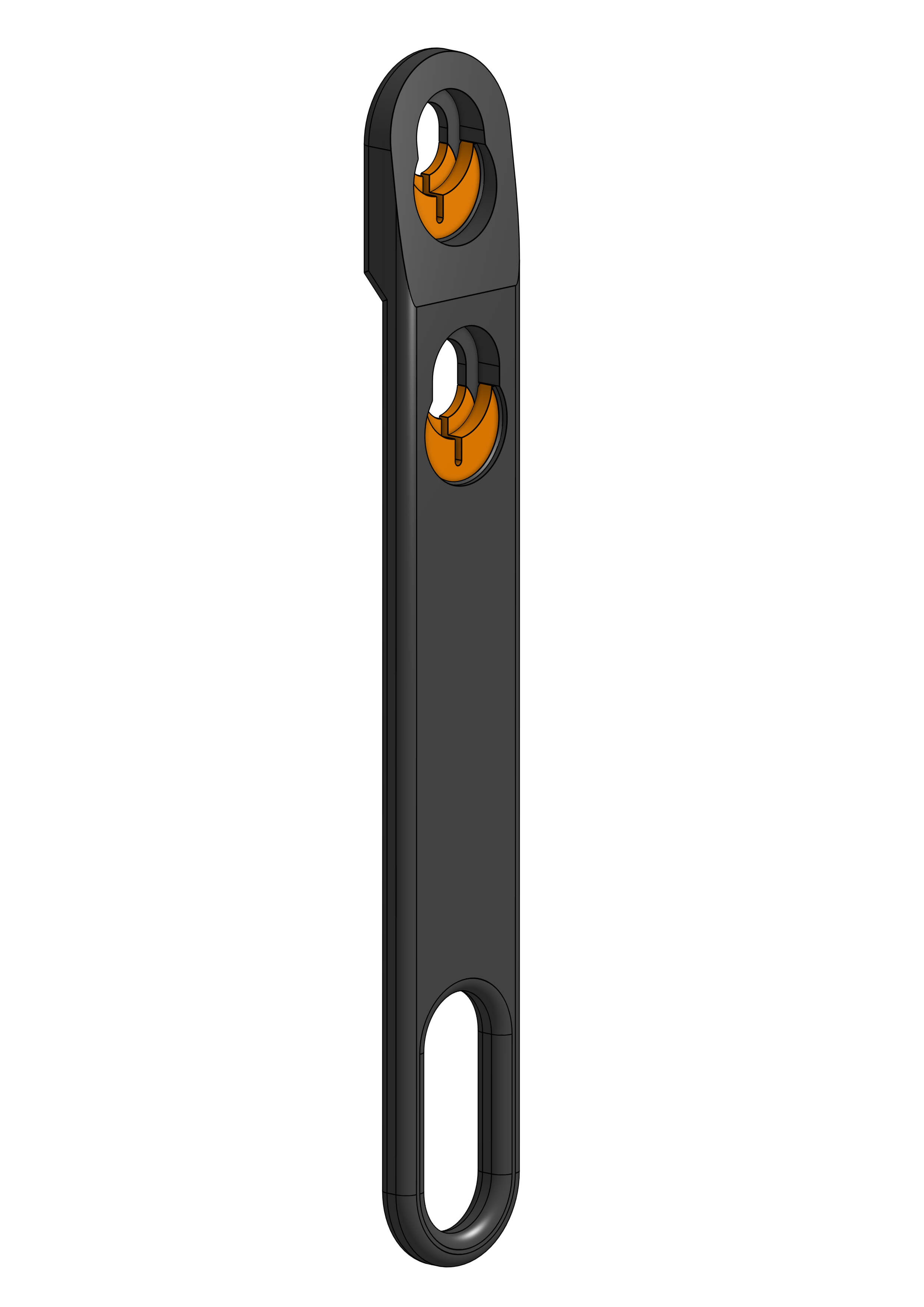 Window opening lever - Leva per apertura finestra