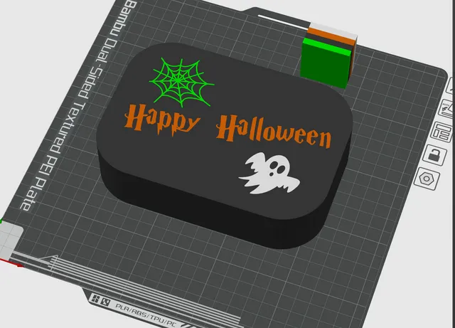 Happy Halloween Light box ghost - lightbox