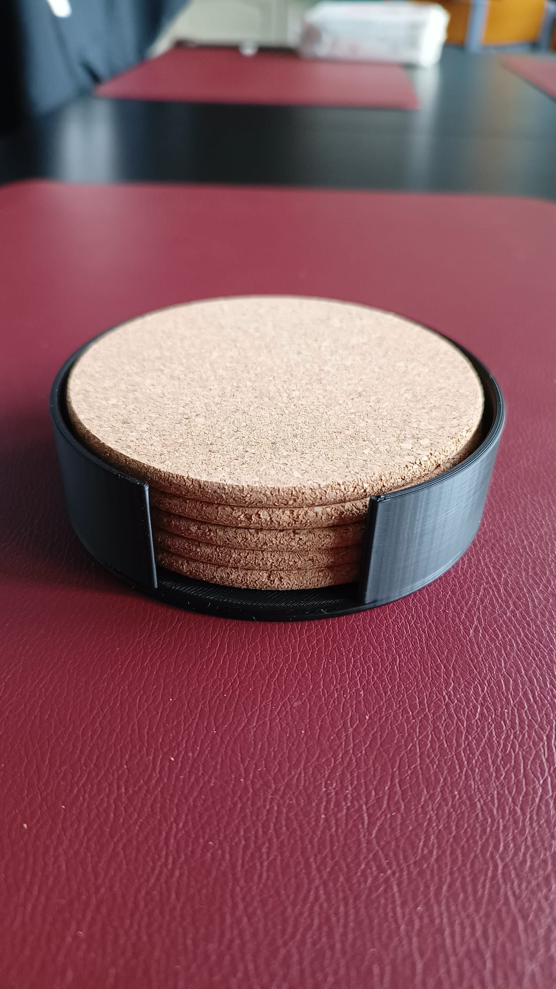 Coaster Holder 100mm by Gym Nut Design Download free STL model