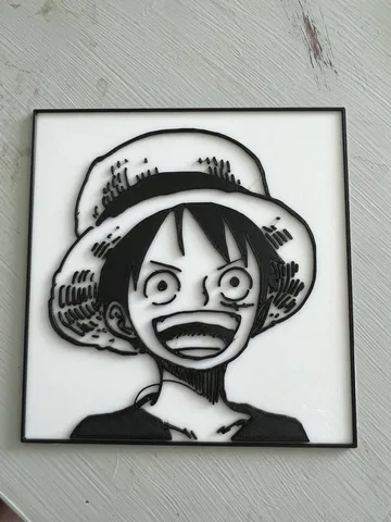 One Piece - Luffy 2D Art