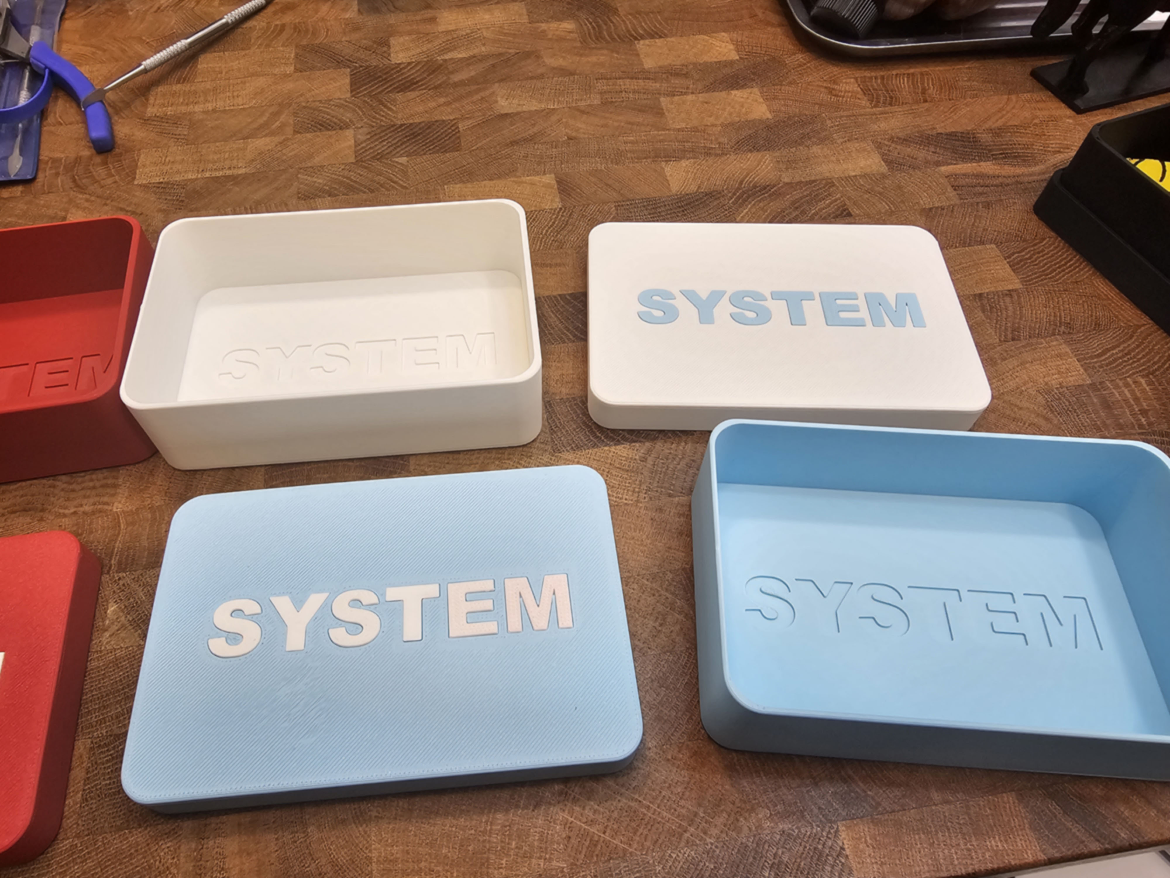etc box 'System S' organizer v2 by Harris Download free STL model