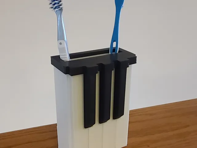 Piano Toothbrush Holder - #JunesTunes