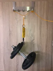 Paracord / thin rope wall mounted spool by gniticxe
