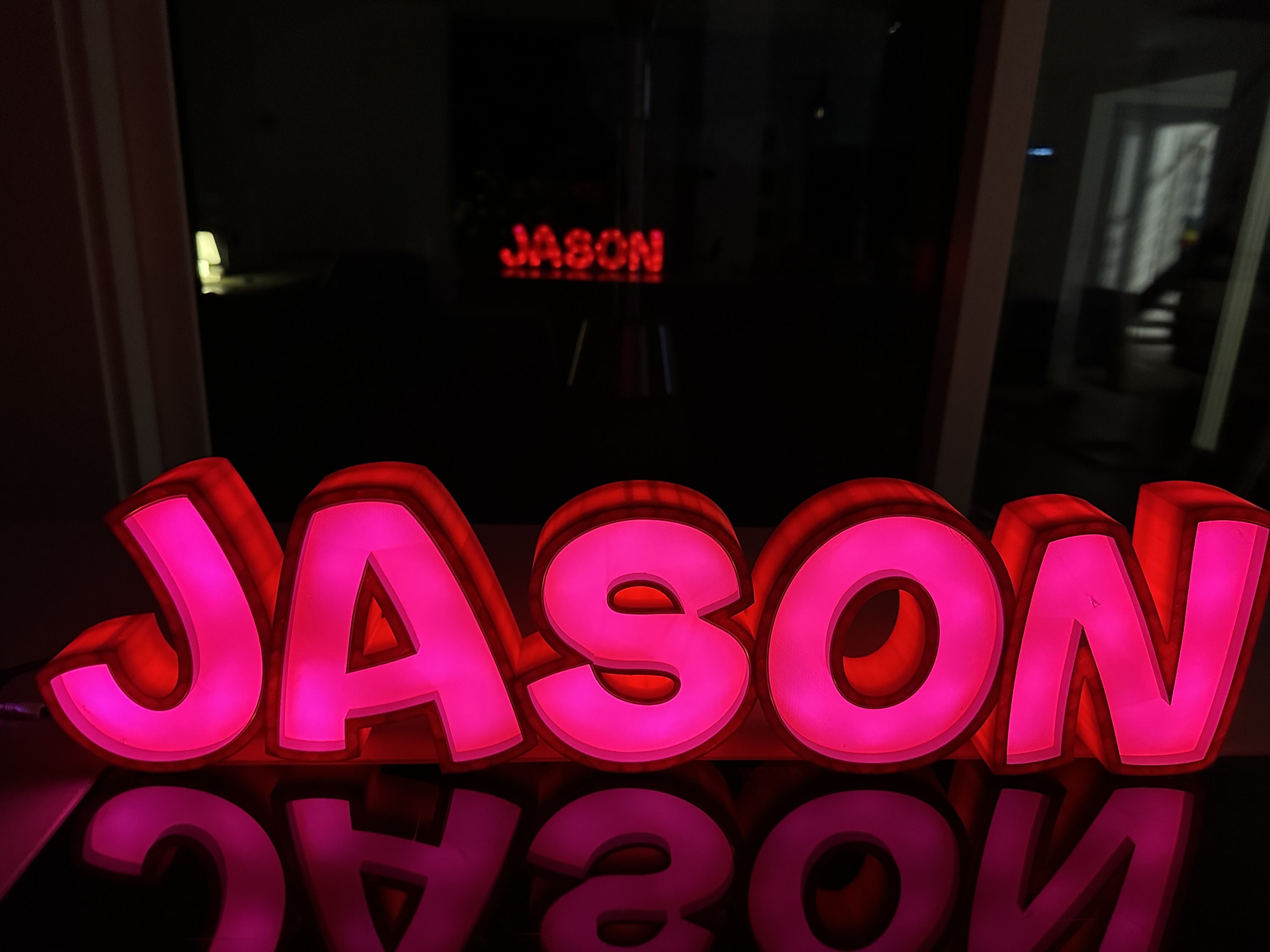 JASON LED- Namenslampe (Name lamp)