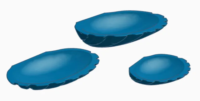 Skadis Clam Shell Tray - no supports