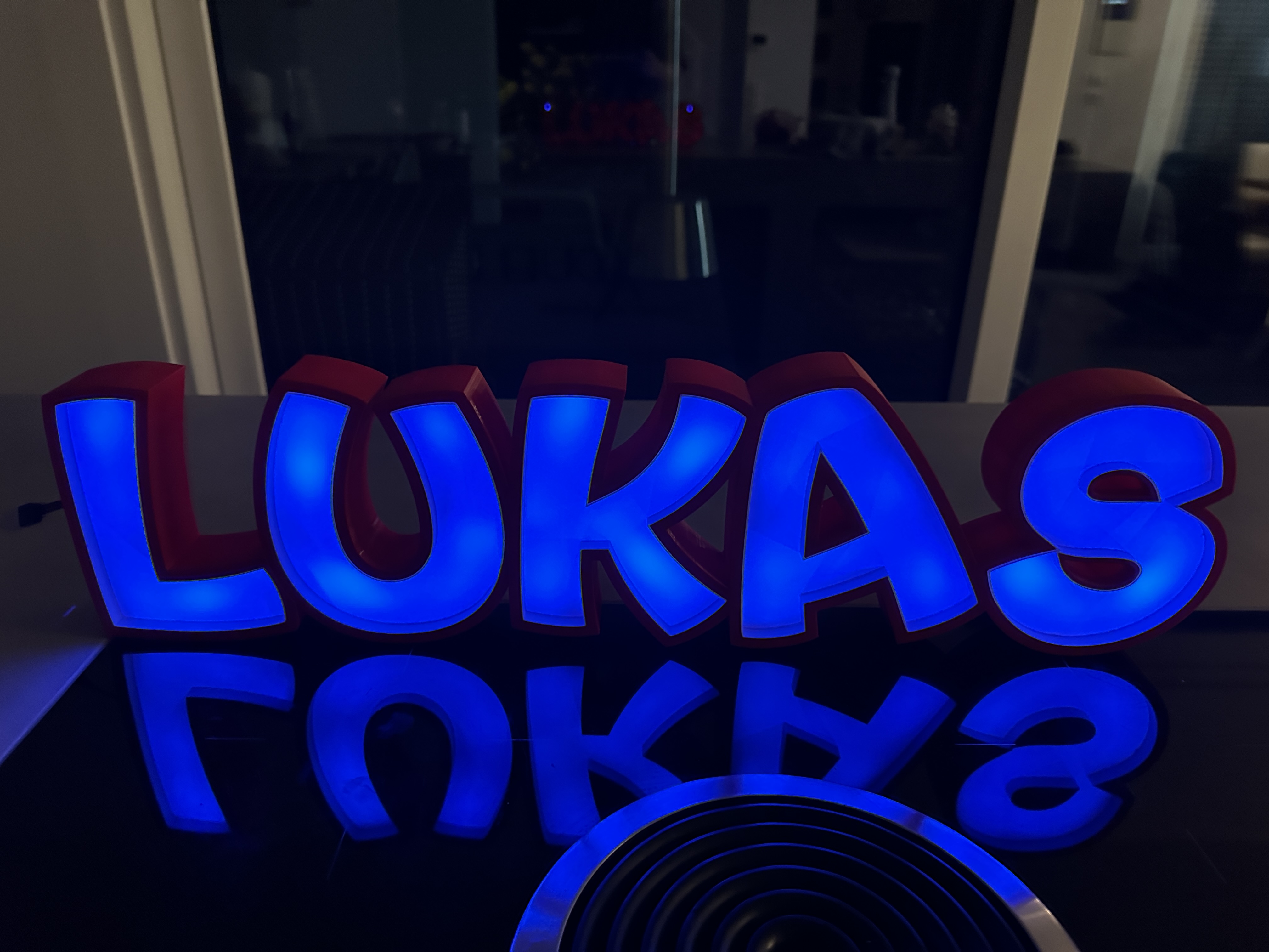 LUKAS LED- Namenslampe (Name lamp)