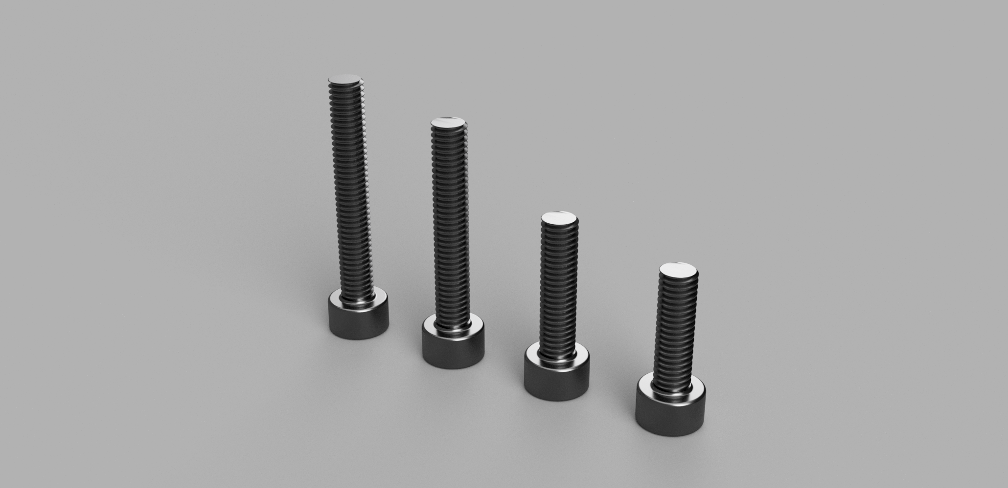 Basic M3 Screws by Eve Download free STL model