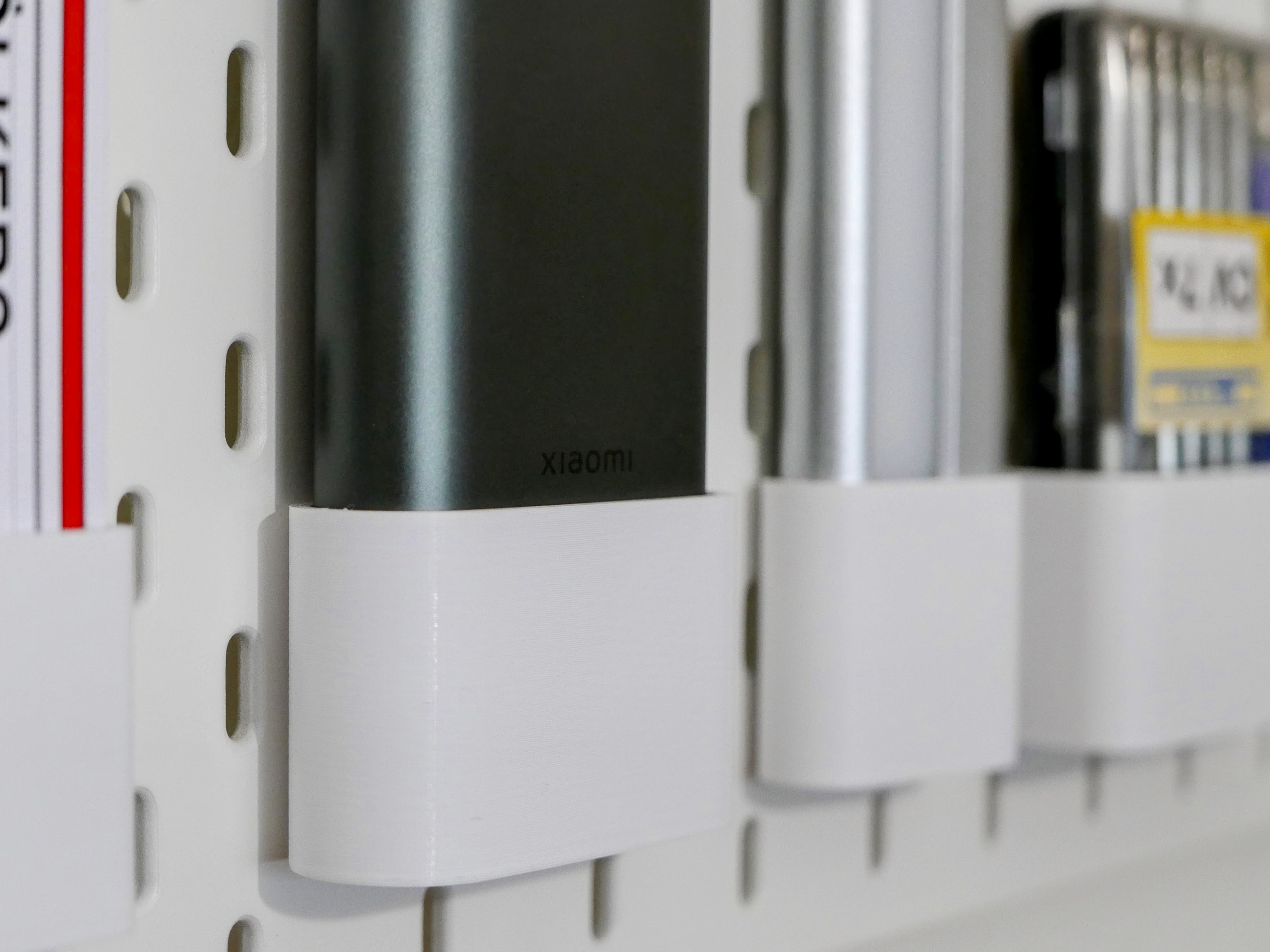 Skadis mount for Xiaomi's Electric Precision Screwdriver kit.