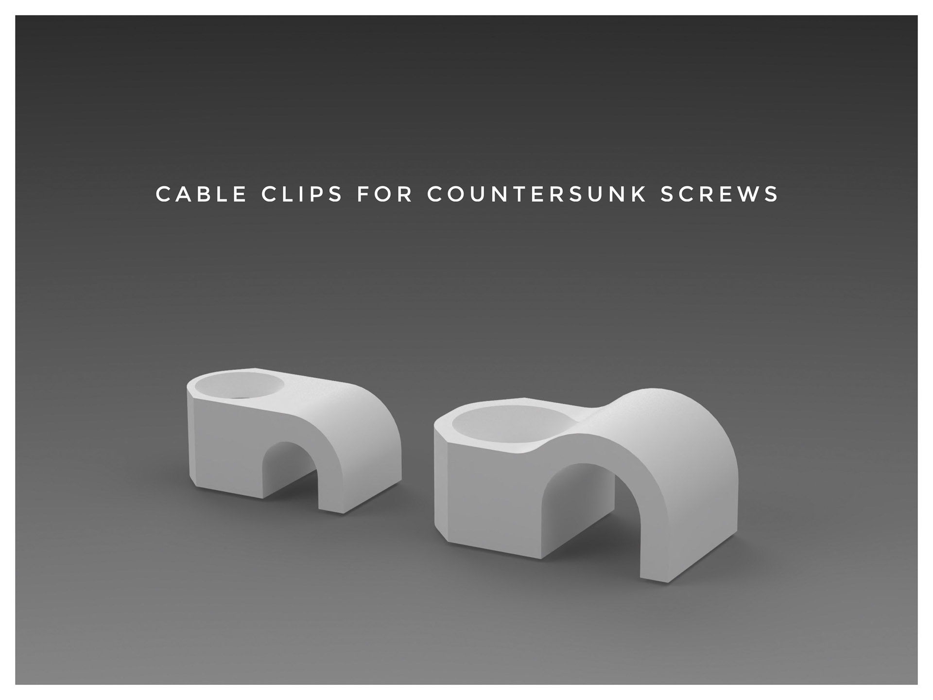 Cable Clip by Nordheim Download free STL model