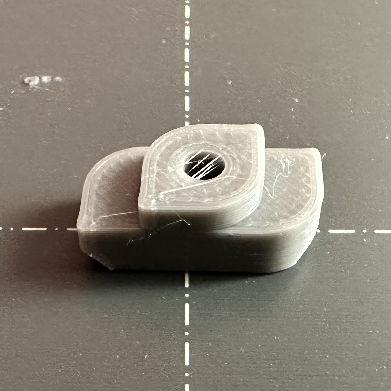 Improved Twist in T-nut for a 3mm screw, for use with 3030 T-slot.