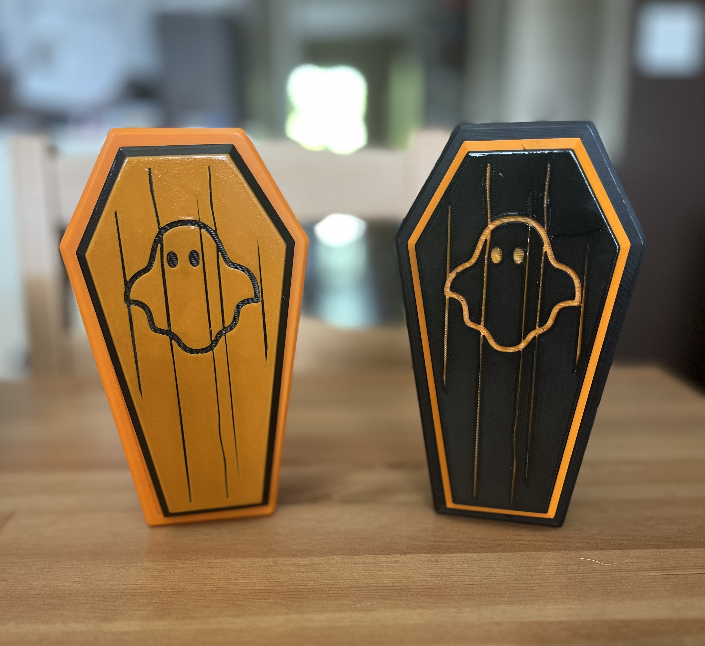 Halloween Ghost Topper for Twist Lock Coffin