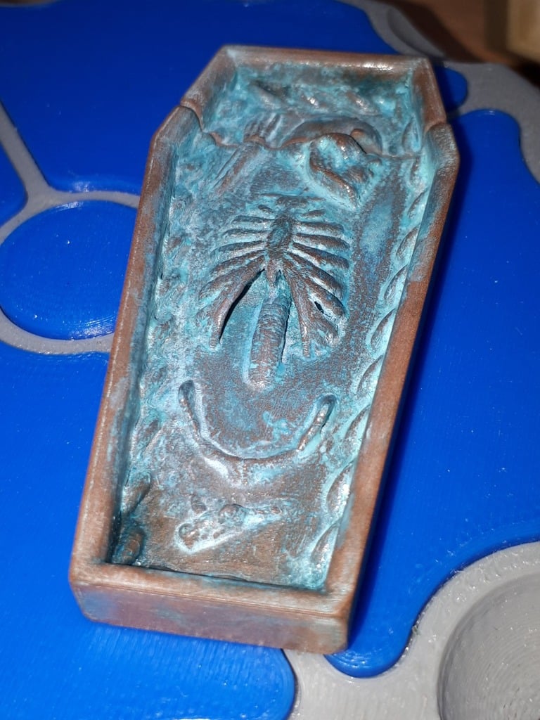 Miniatura 7 do modelo 3D cigarette case coffin