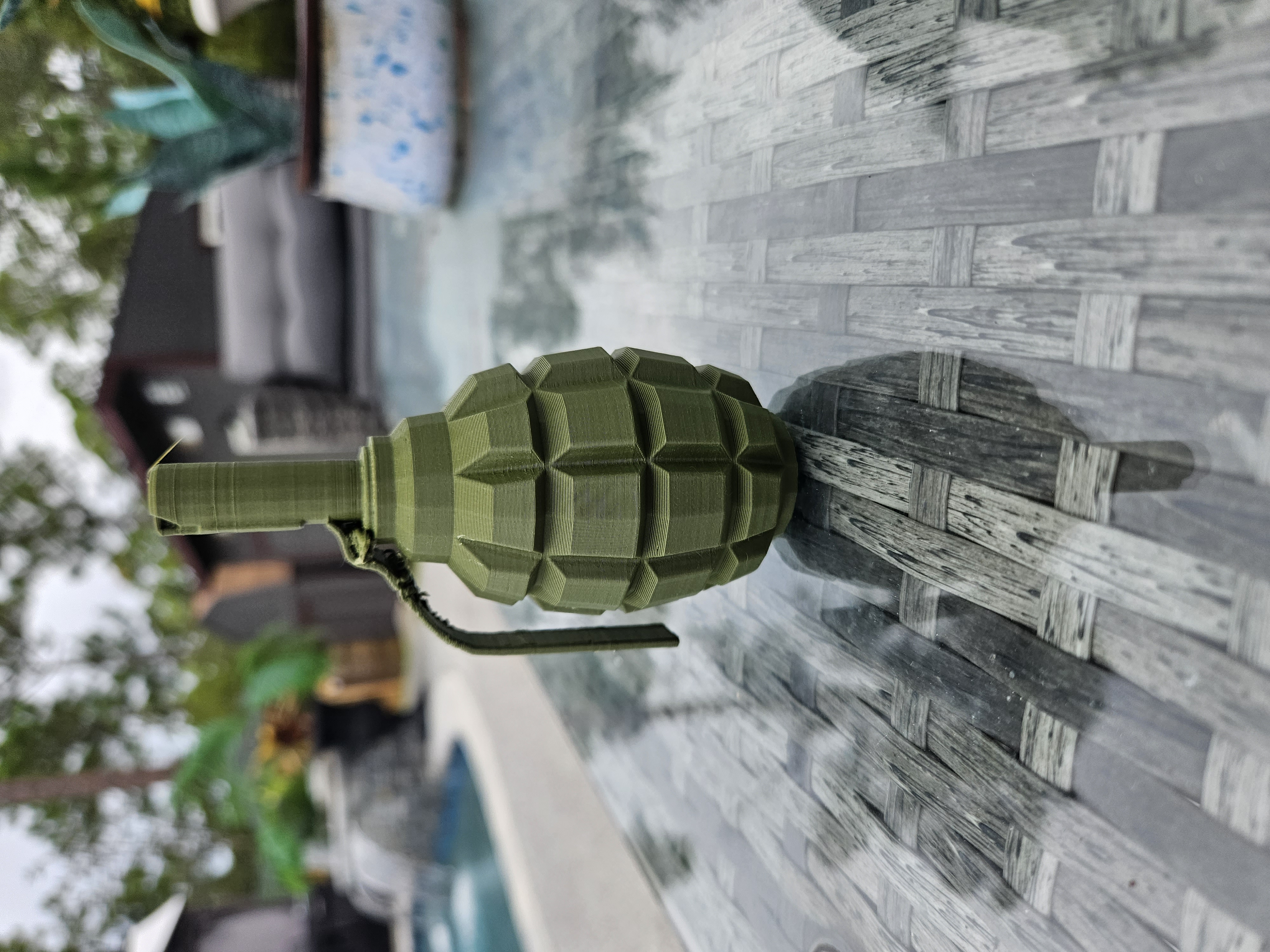Into the radius grenade