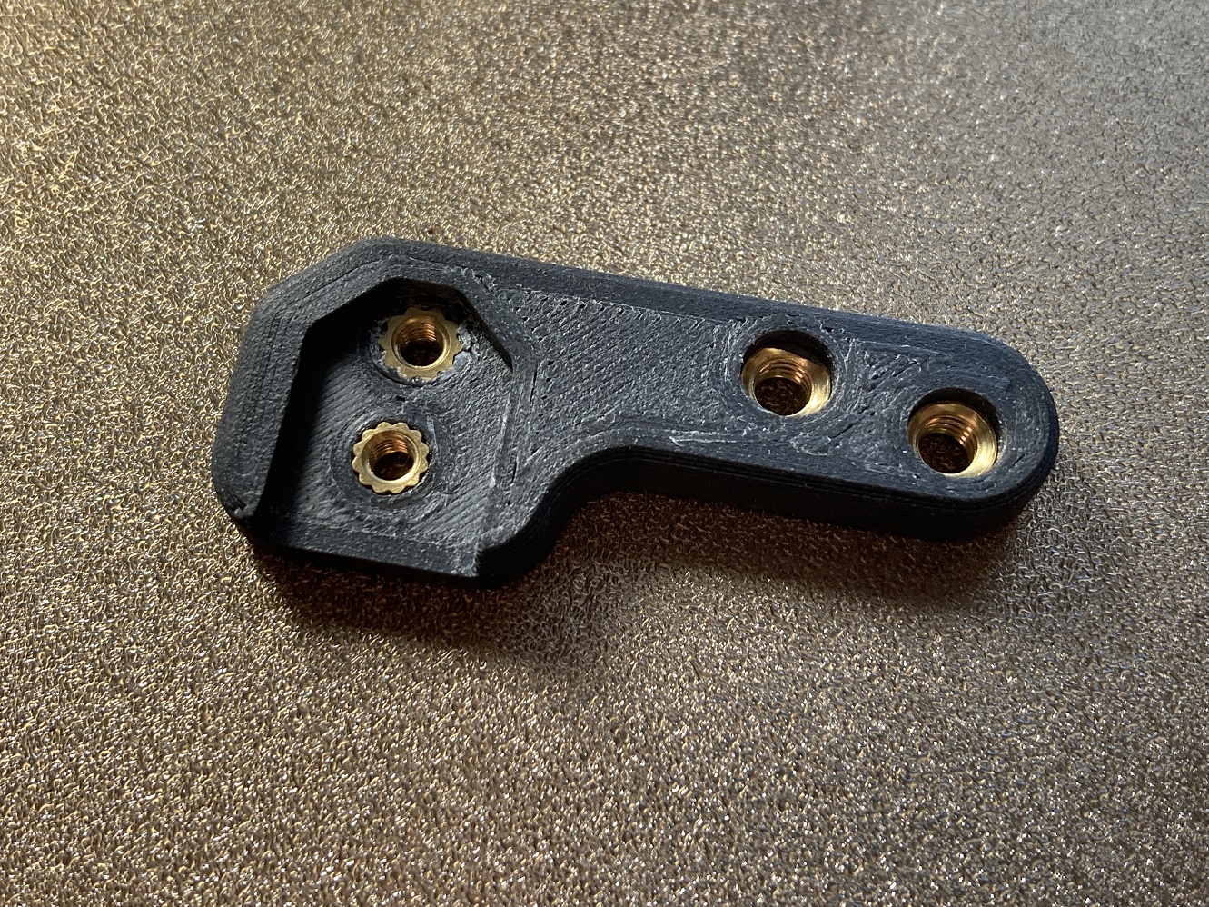 Simple Stock Cable Drag Chain Mount for VzBoT VzPrinthead by marbocub