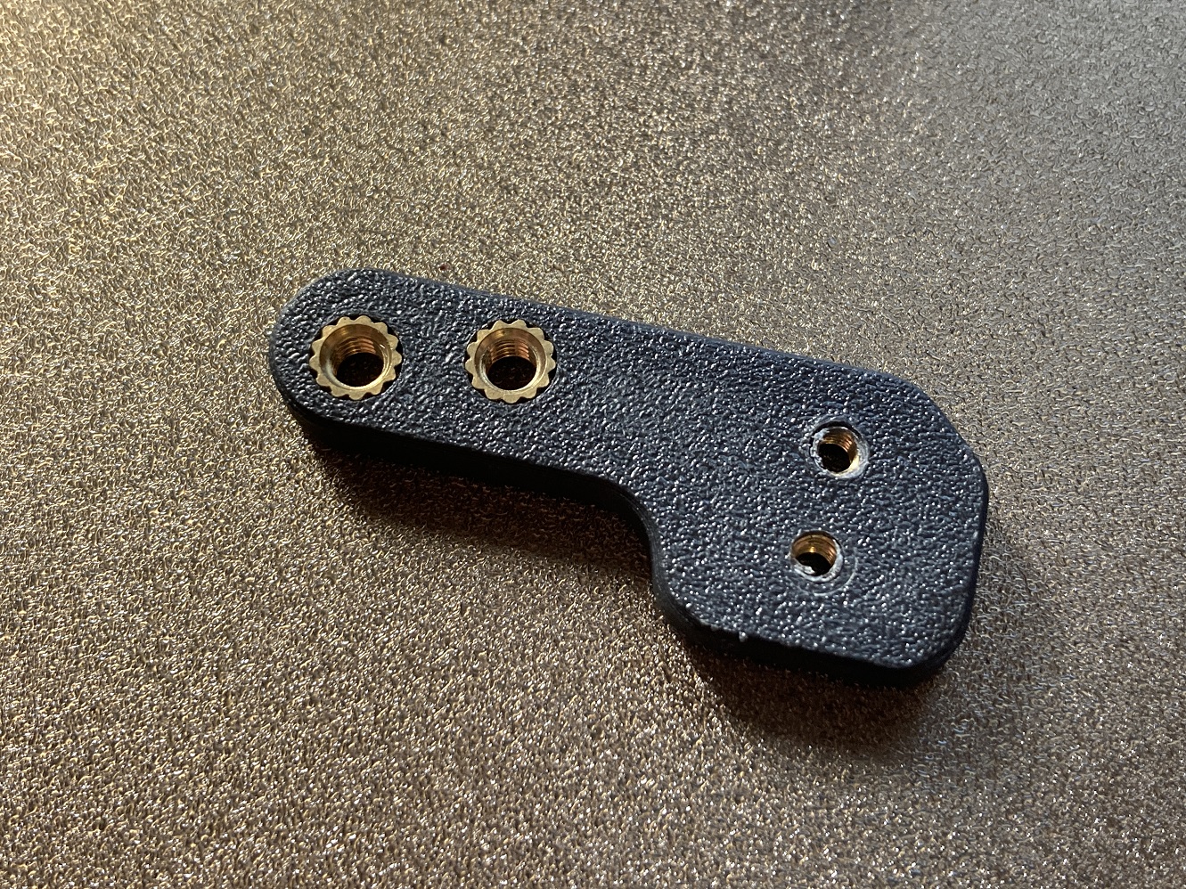 Simple Stock Cable Drag Chain Mount for VzBoT VzPrinthead by marbocub