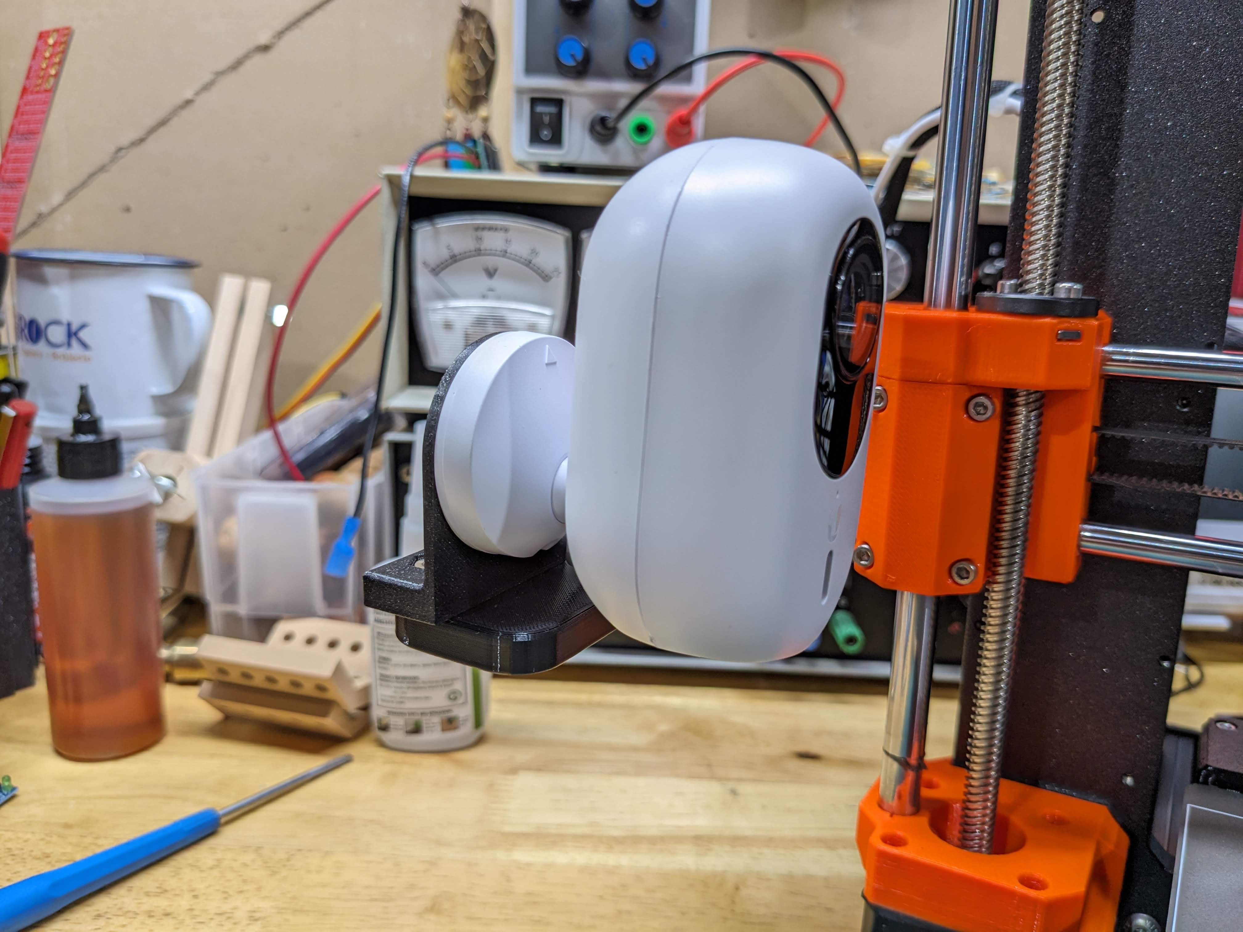 Prusa MK4 Ubiquiti G4 Instant Camera Mount