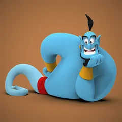 Genie Laying Down