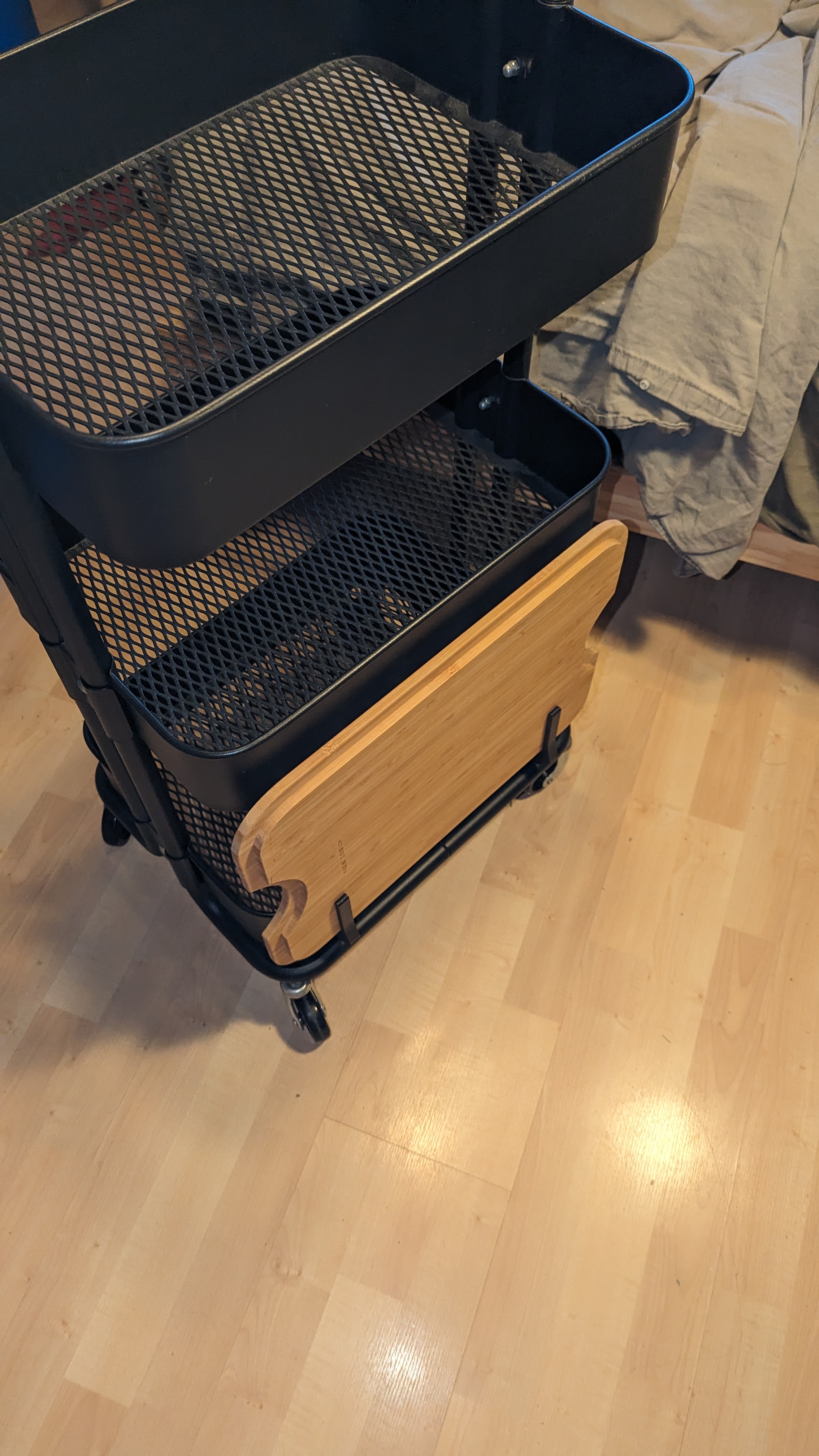 Ikea Cart Table Top Storage Clip RÅSKOG