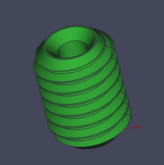 Threaded Tube (M6) by yoni Download free STL model