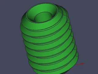 Threaded Tube (M6) by yoni | Download free STL model | Printables.com