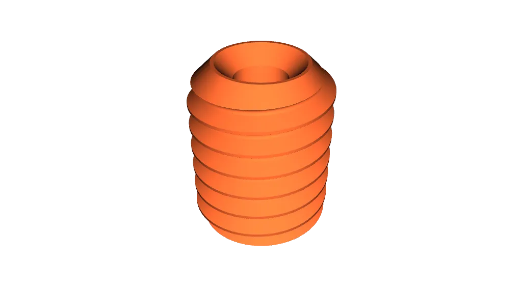 Threaded Tube (M6) by yoni | Download free STL model | Printables.com