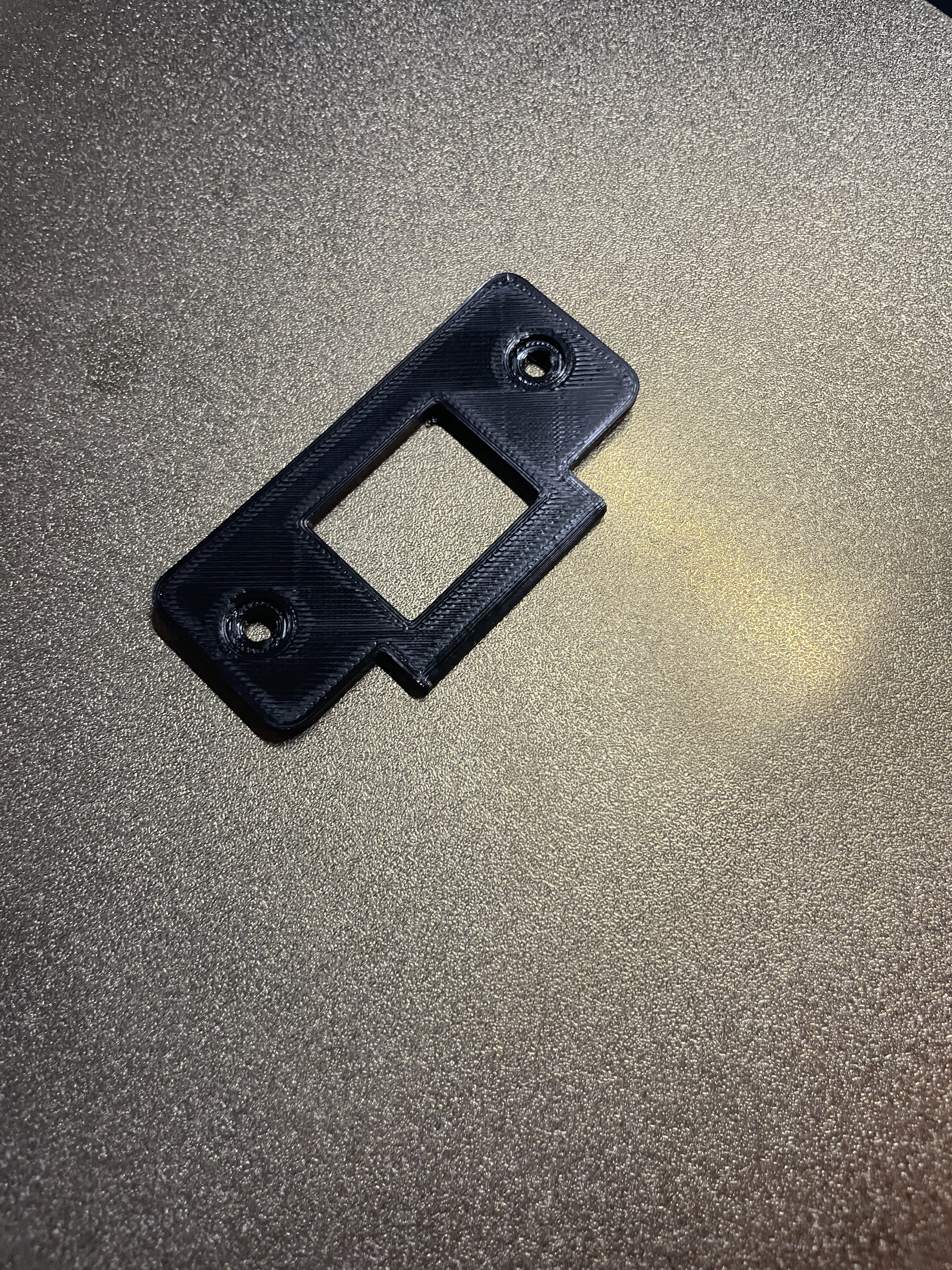 Miniatura 3 do modelo 3D Door Strike Plate