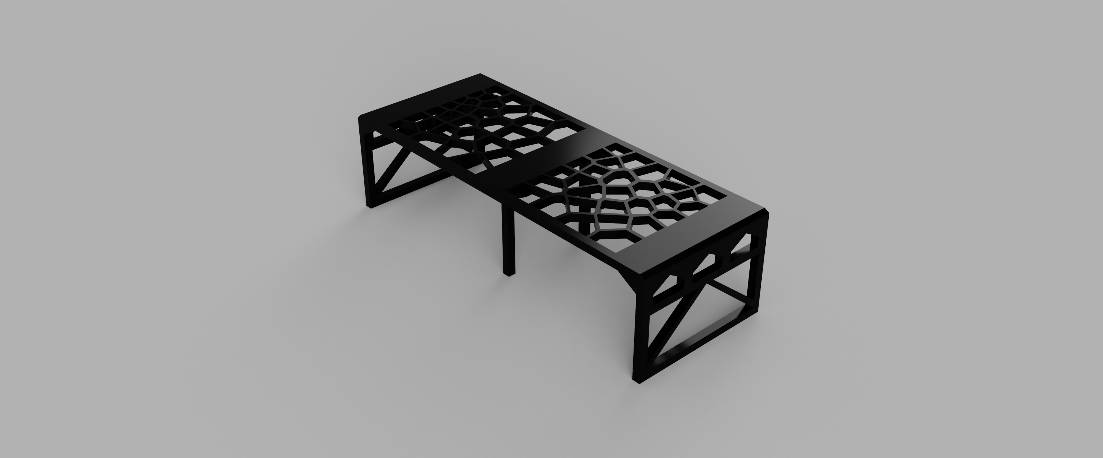 Miniatura 2 do modelo 3D Parametric Kallax Shelf Riser