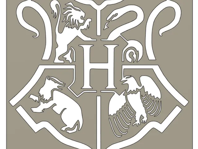 Hogwarts stencil
