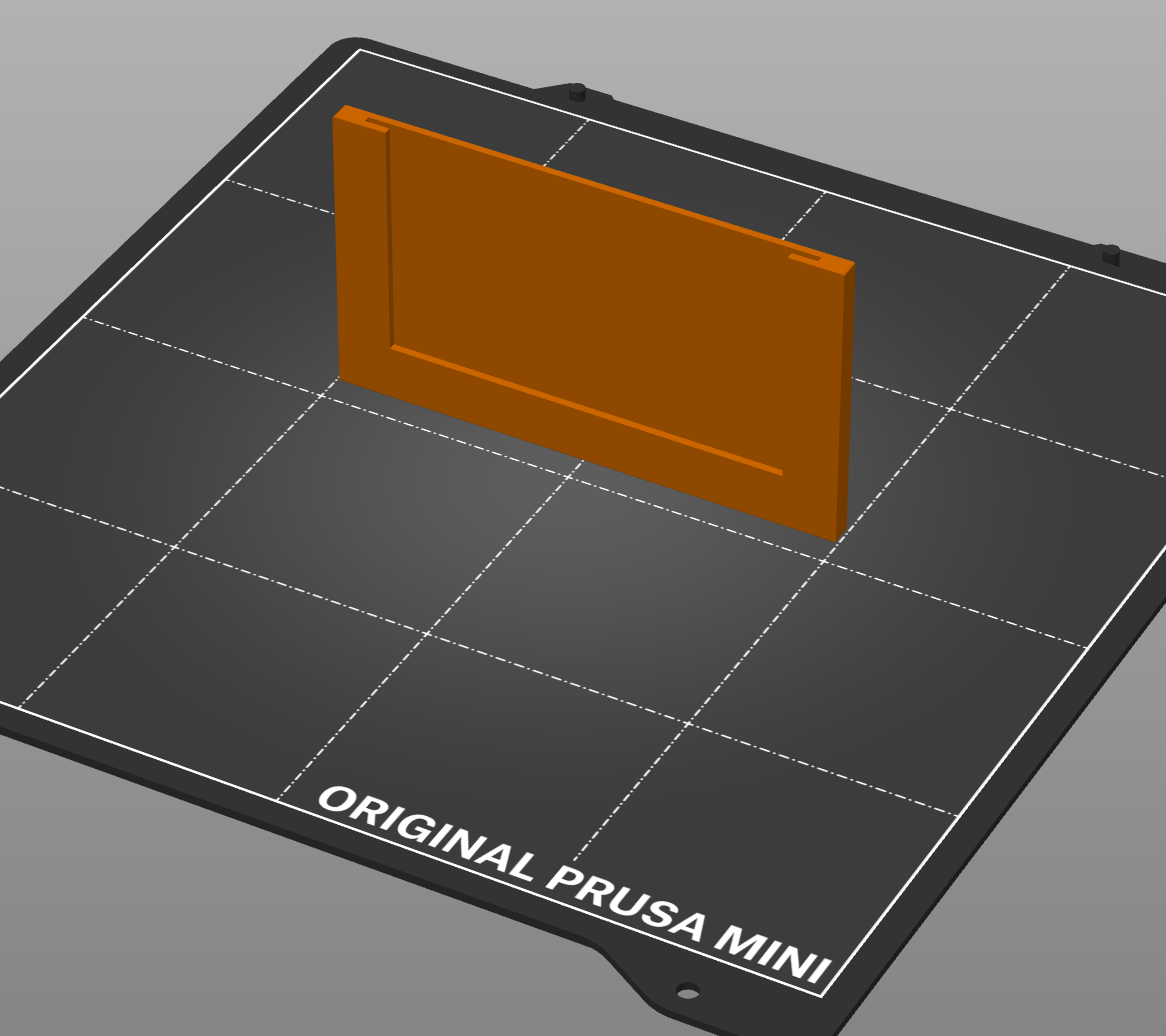 Target Basket Label Holder by cmacnulty Download free STL model