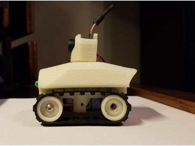 Tiny Servo Driven FPV RC Tank - Tiny Trak by M Reynolds | Download free ...