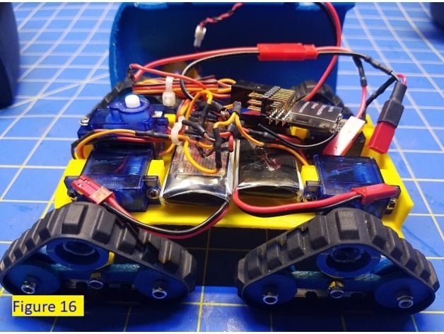 Tiny Turret Quad Track - Tiny Servo Driven FPV RC Tank - Tiny Trak by M ...