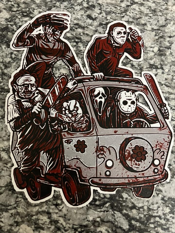 Horror Mystery Van (HueForge print)