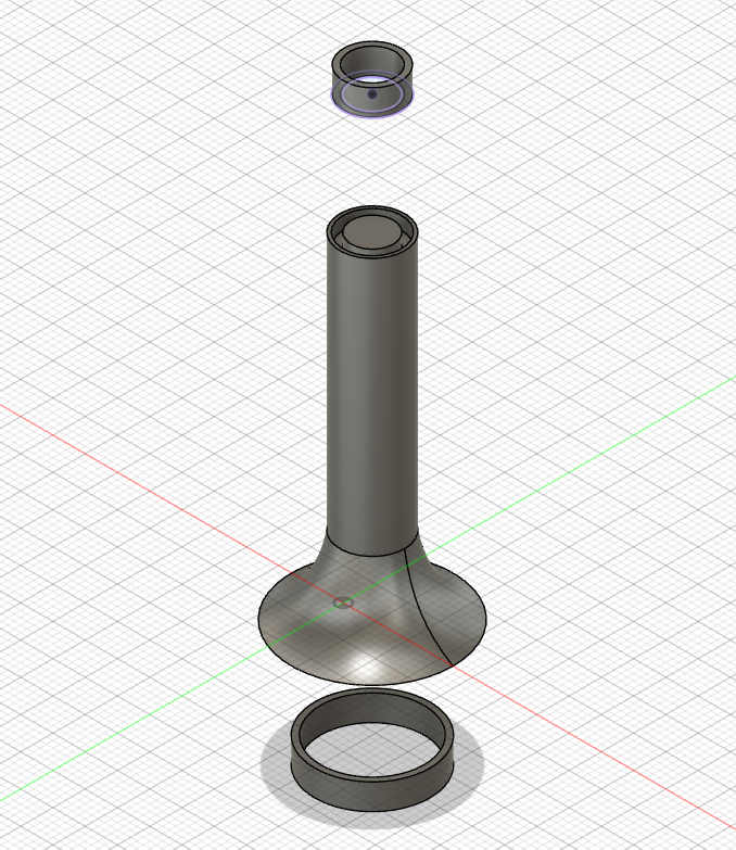 GPU Stabilizer vertical (with dampening, parameterized) — miniatura 2