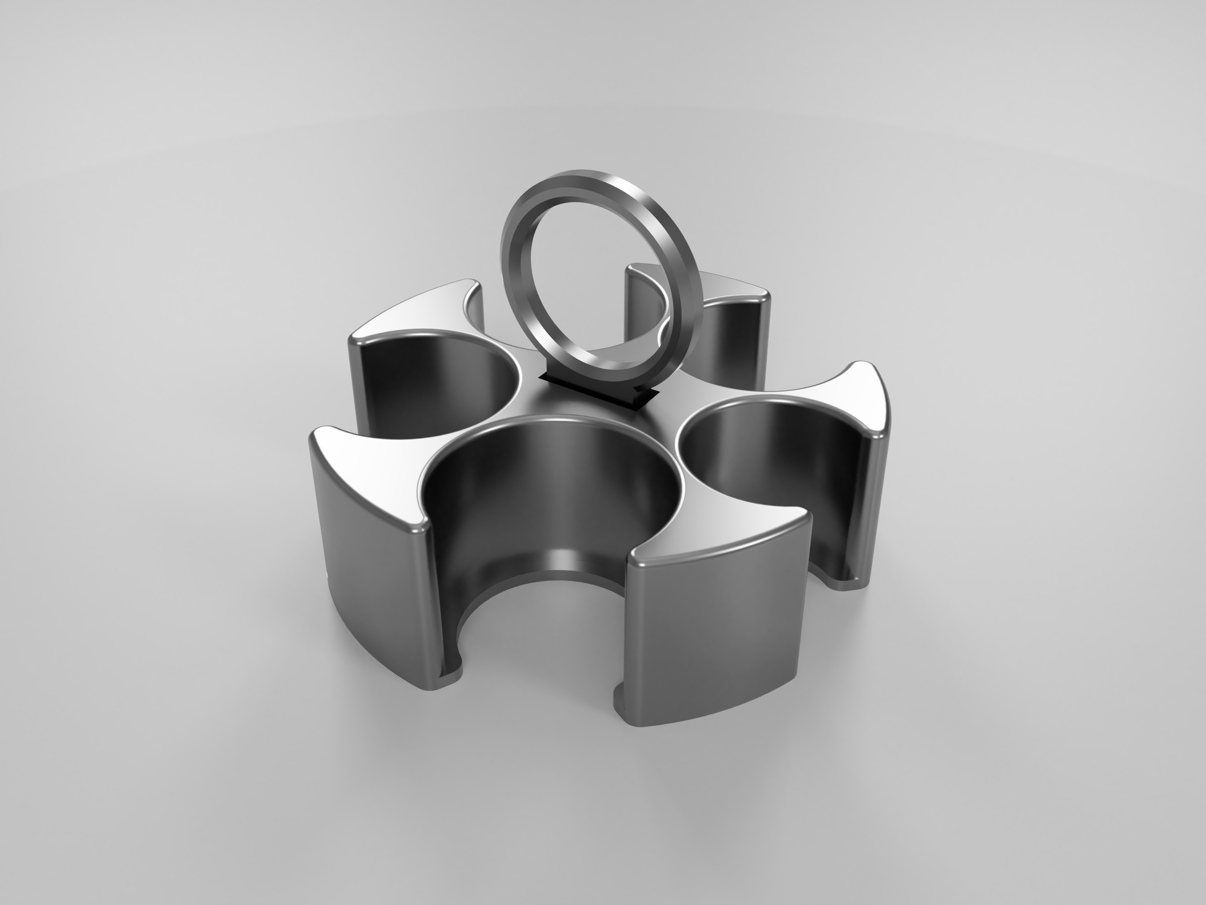 Euro coins car cup holder organiser ¢10, ¢20, ¢50, €1, €2 by Geddy