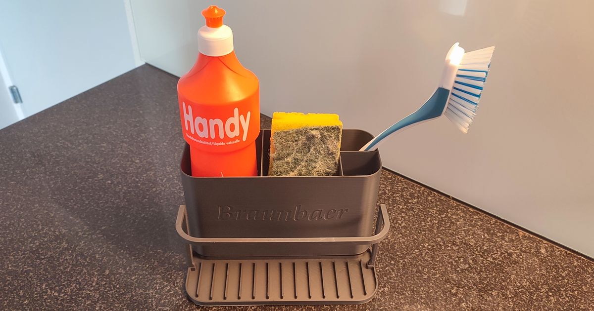Cleaning Supplies Organizer by Braunbaer Download free STL model