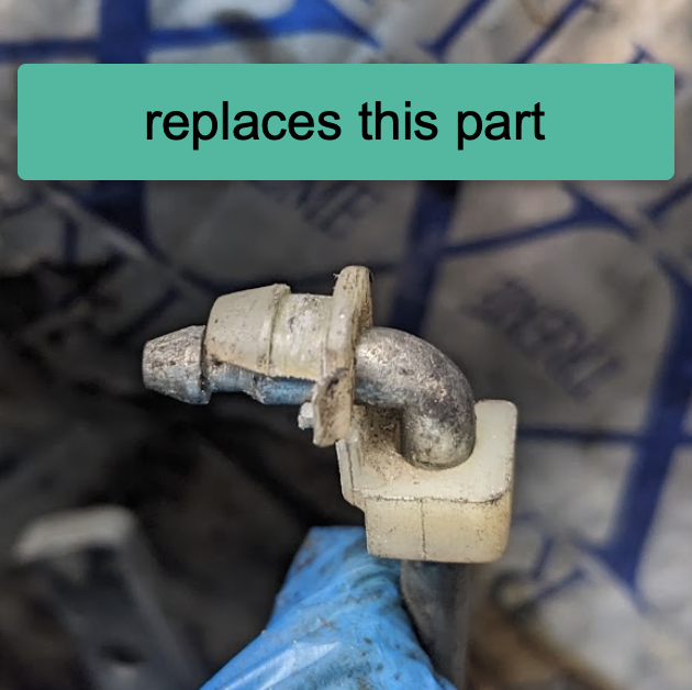 Honda Door Rod Clips (many 2003-2014 models)