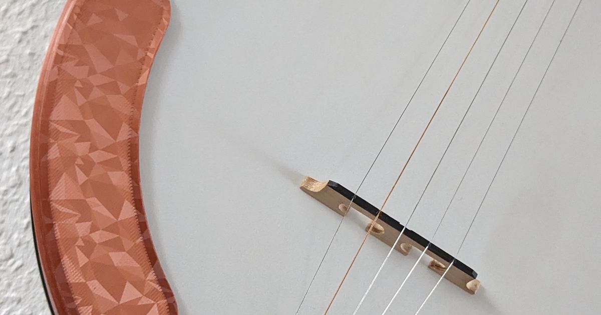 Golden Tone AC1 Banjo Armrest by Chris Download free STL model