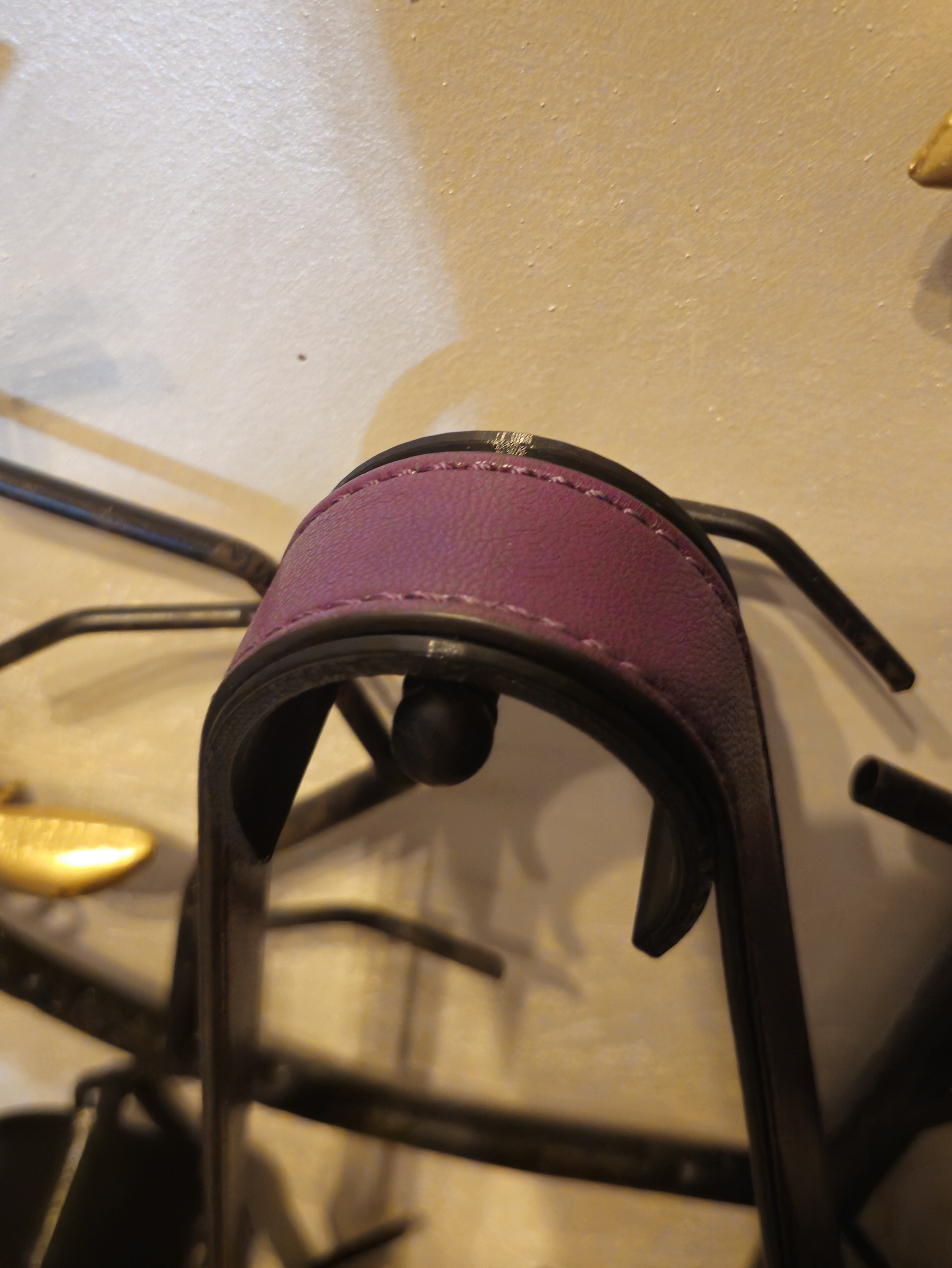 Handbag strap saver for wall hanger 3D model