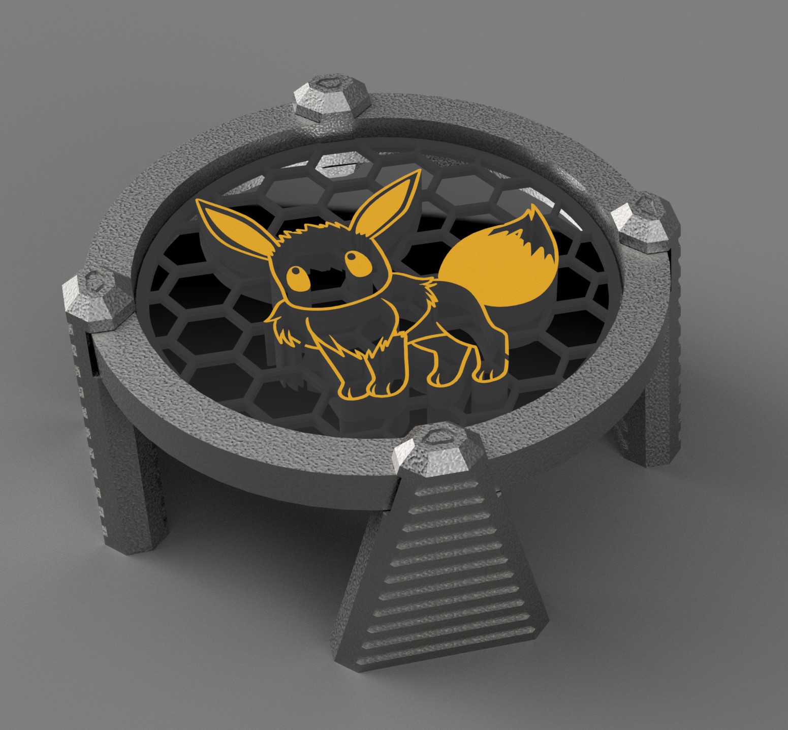Evee Pokemon Insert Reflection Stand System By Makers Mashup evee-pokemon-insert-reflection-stand-system-by-makers-mashup